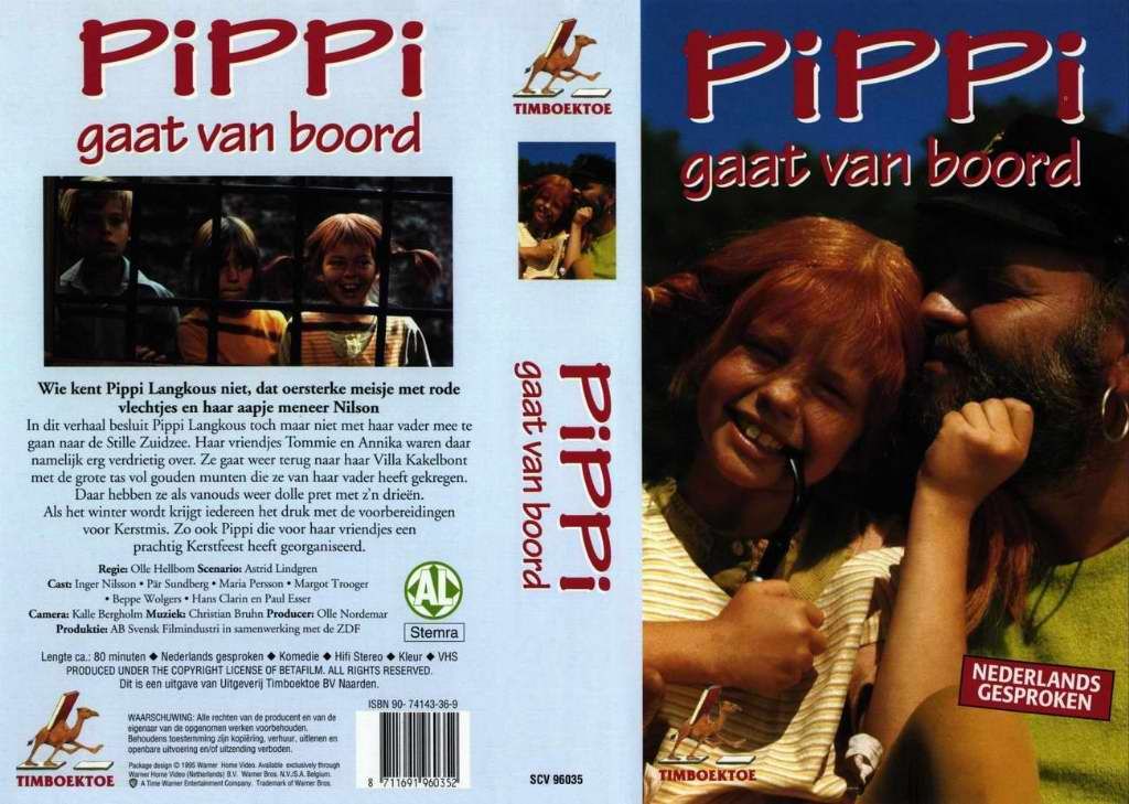 Pippi Langkous Gaat Van Boord DVD NL
