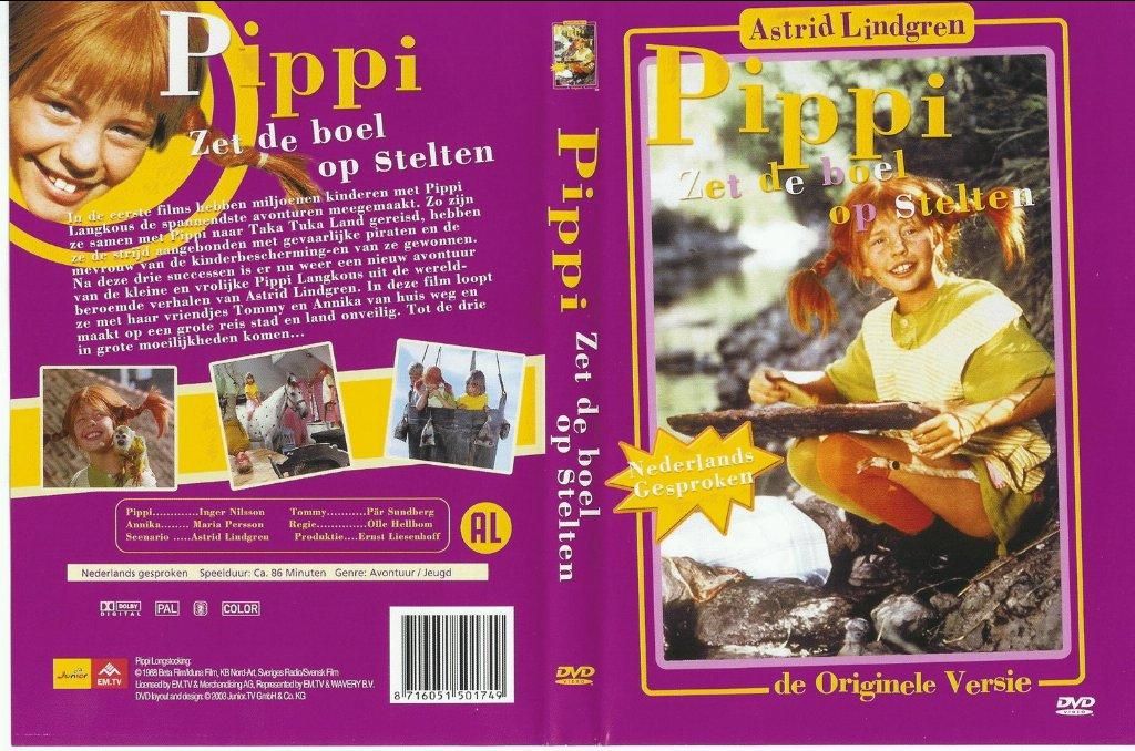 Pippi Zet De Boel Op Stelten DVD NL