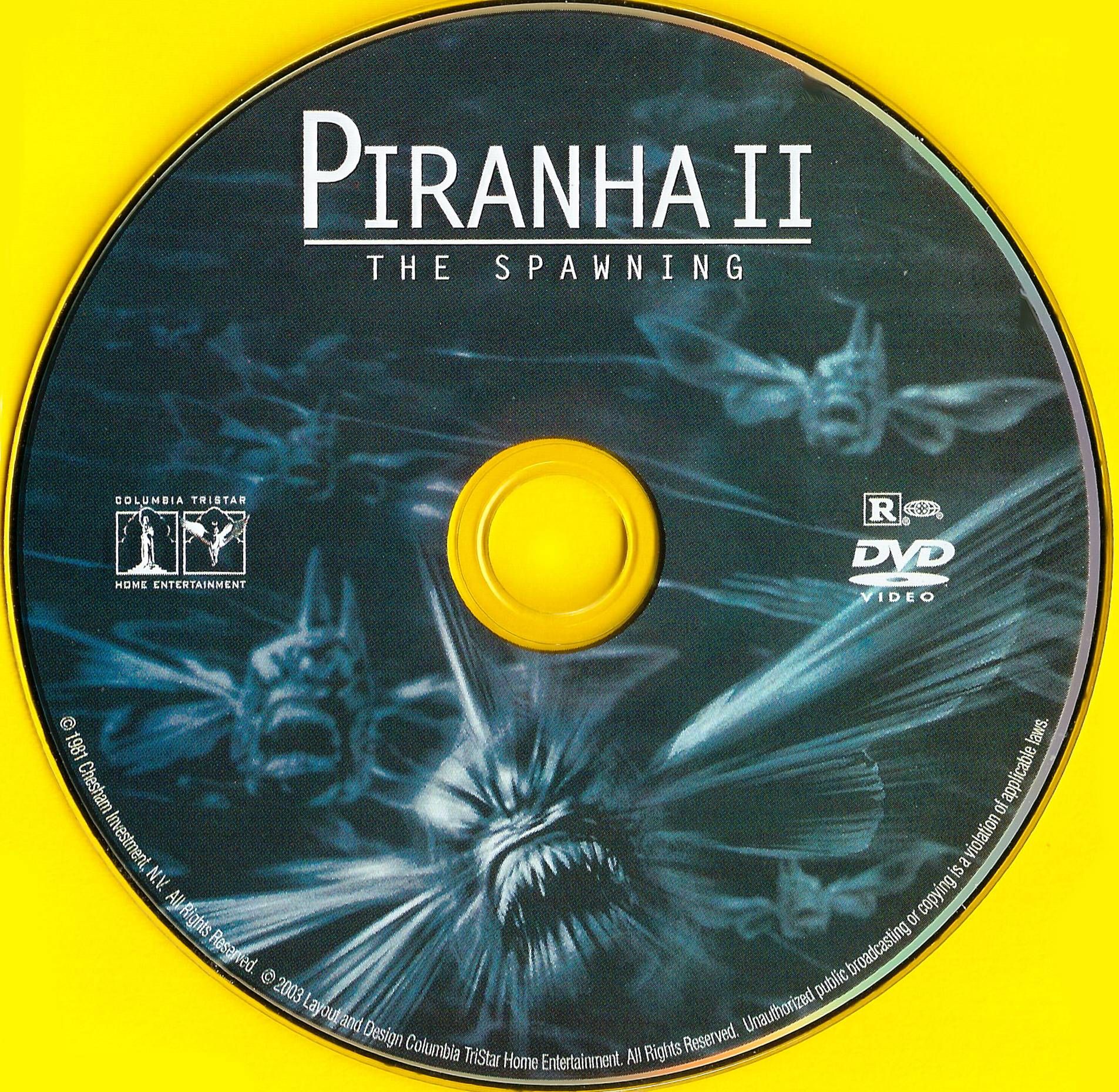 Piranha II The Spawning DVD CD