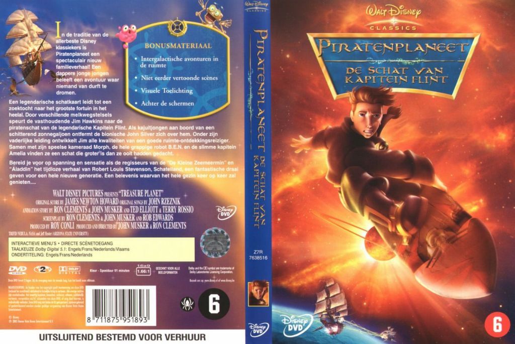 Piratenplaneet DVD NL