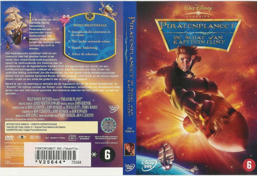 Piratenplaneet De Schat Van Kapitein Flint DVD NL