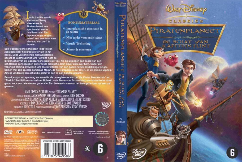 Piratenplaneet De Schat Van Kapitein Flint DVD NL1