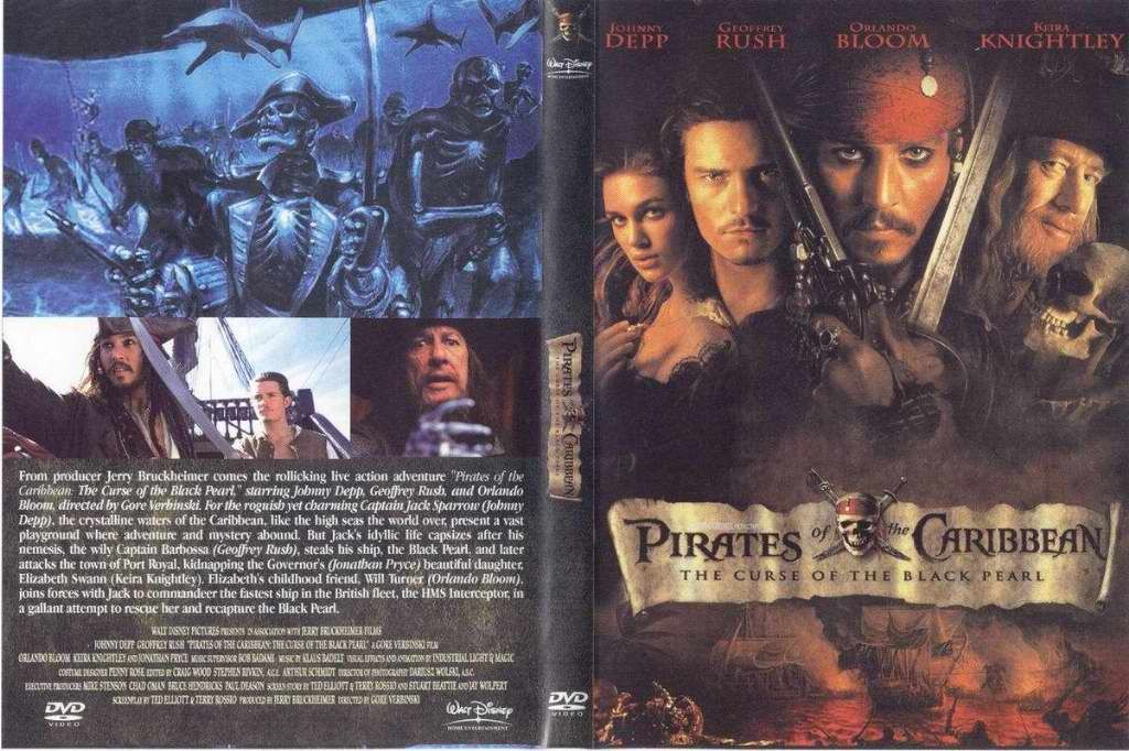 Pirates Of The Caibbean DVD NL