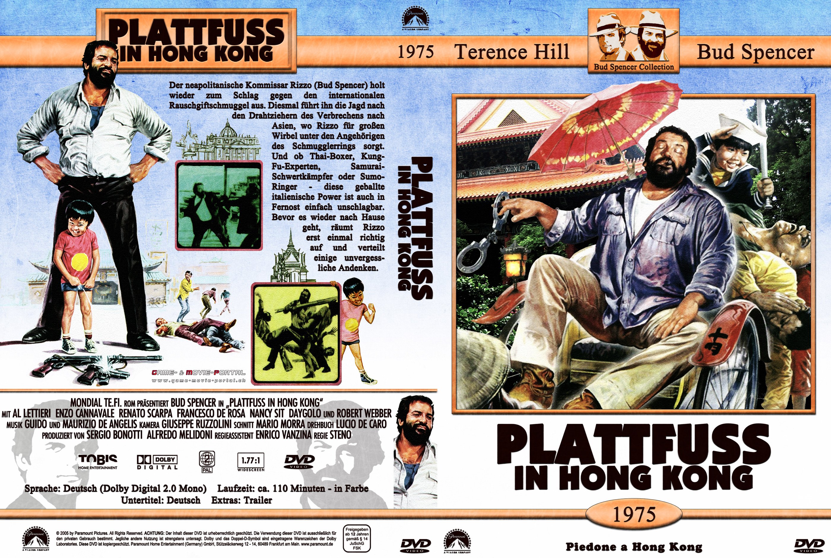 Plattfuss in Hongkong 