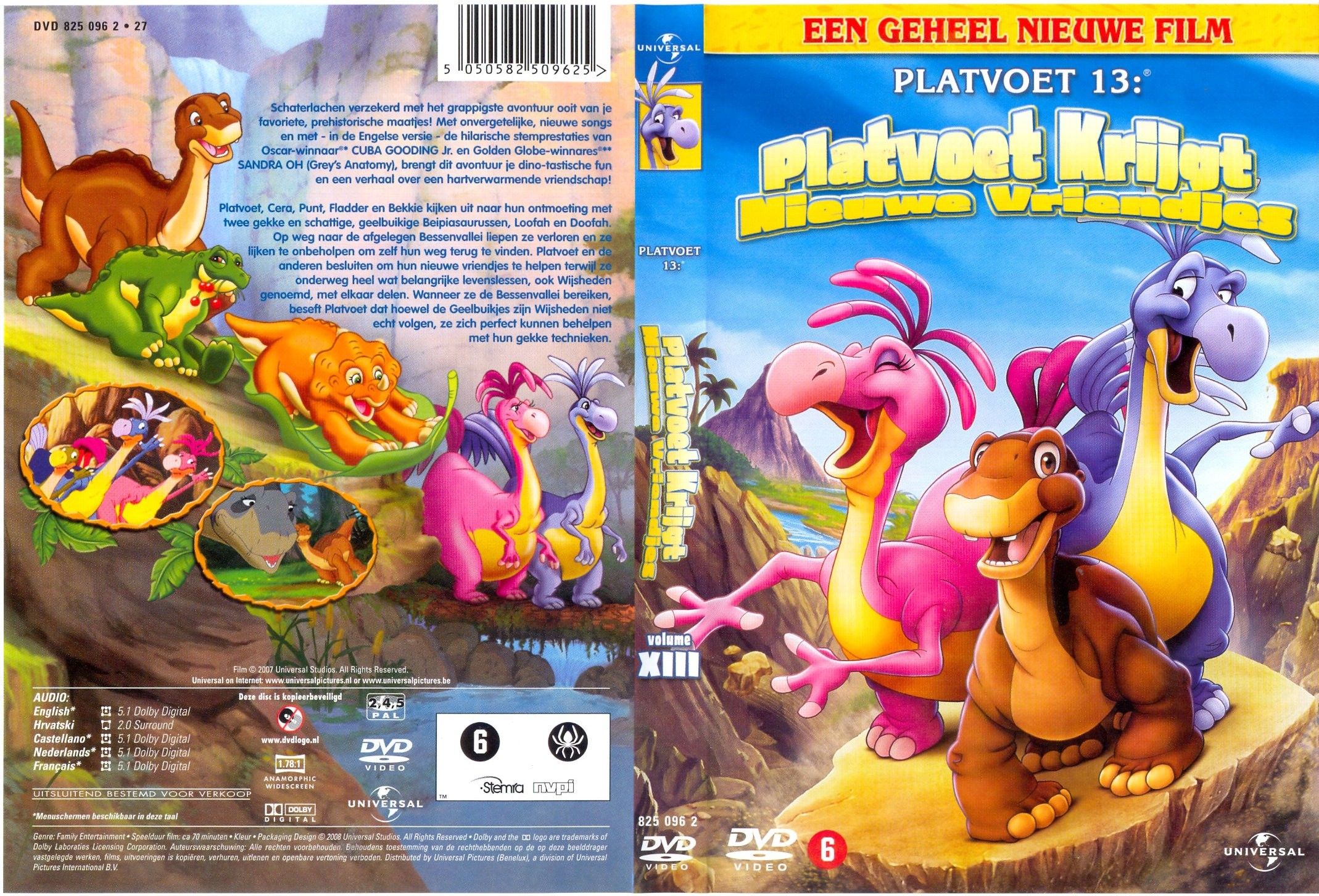 Platvoet En Zijn Vriendjes Platvoet Krijgt Nieuwe Vriendjes DVD NL