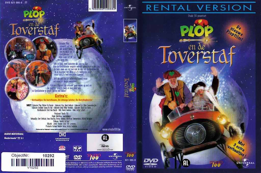 Plop En De Toverstaf DVD NL