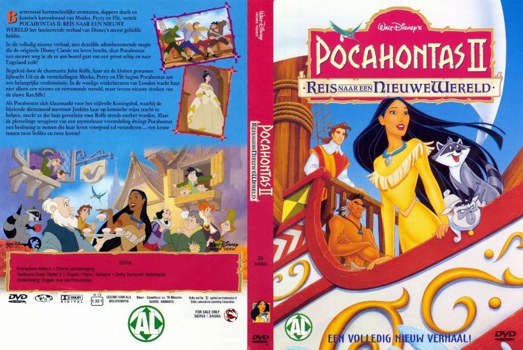 Pocahontas 2 DVD NL