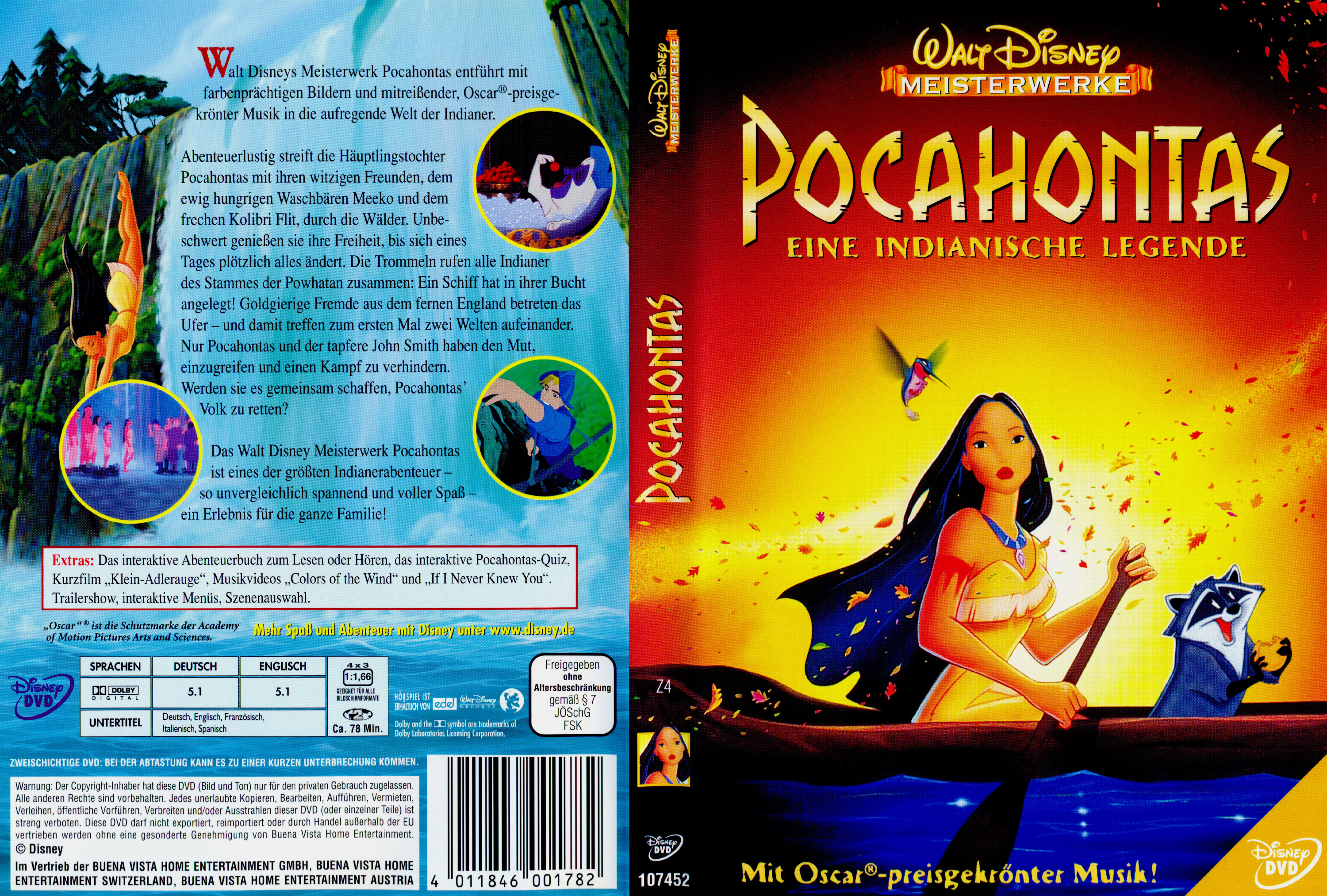 Pocahontas Eine indianische Legende 