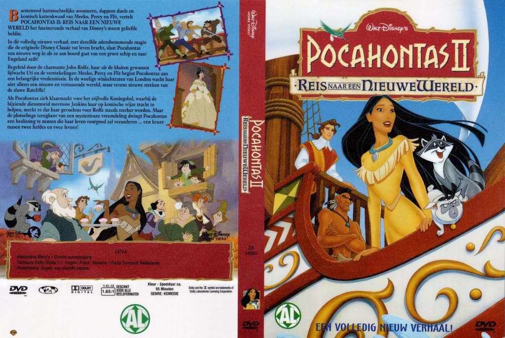 Pocahontas II DVD NL