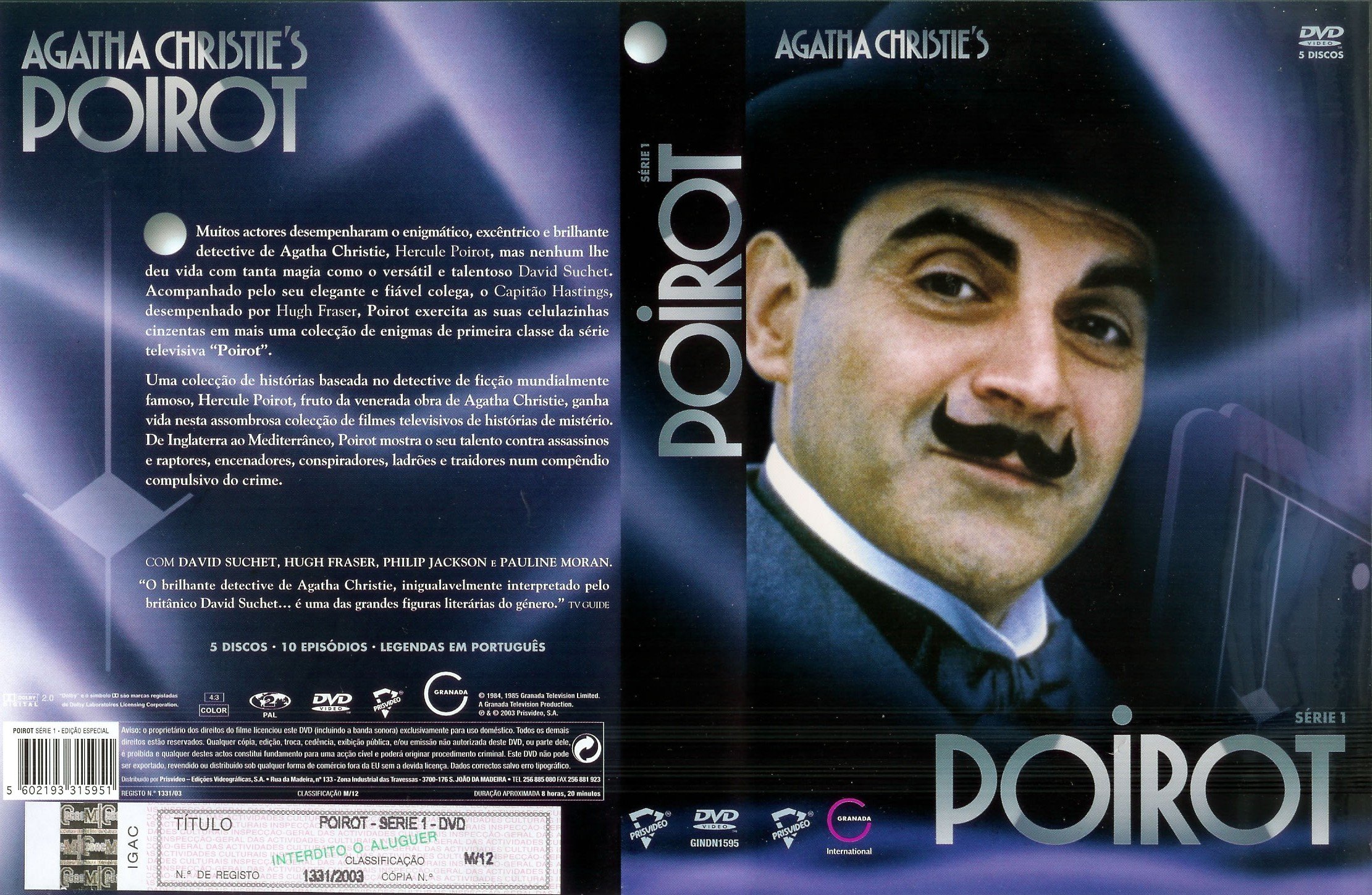 Poirot Season 1 Portugal