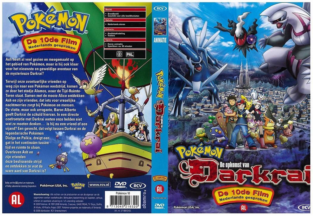 Pokemon 10 De Opkomst Van Darkrai DVD NL DVD Covers Cover Century Over 1.000.000 Album Art Pokemon 10 De Opkomst Van Darkrai DVD NL DVD Covers Cover Century Over 1.000.000 Album Art