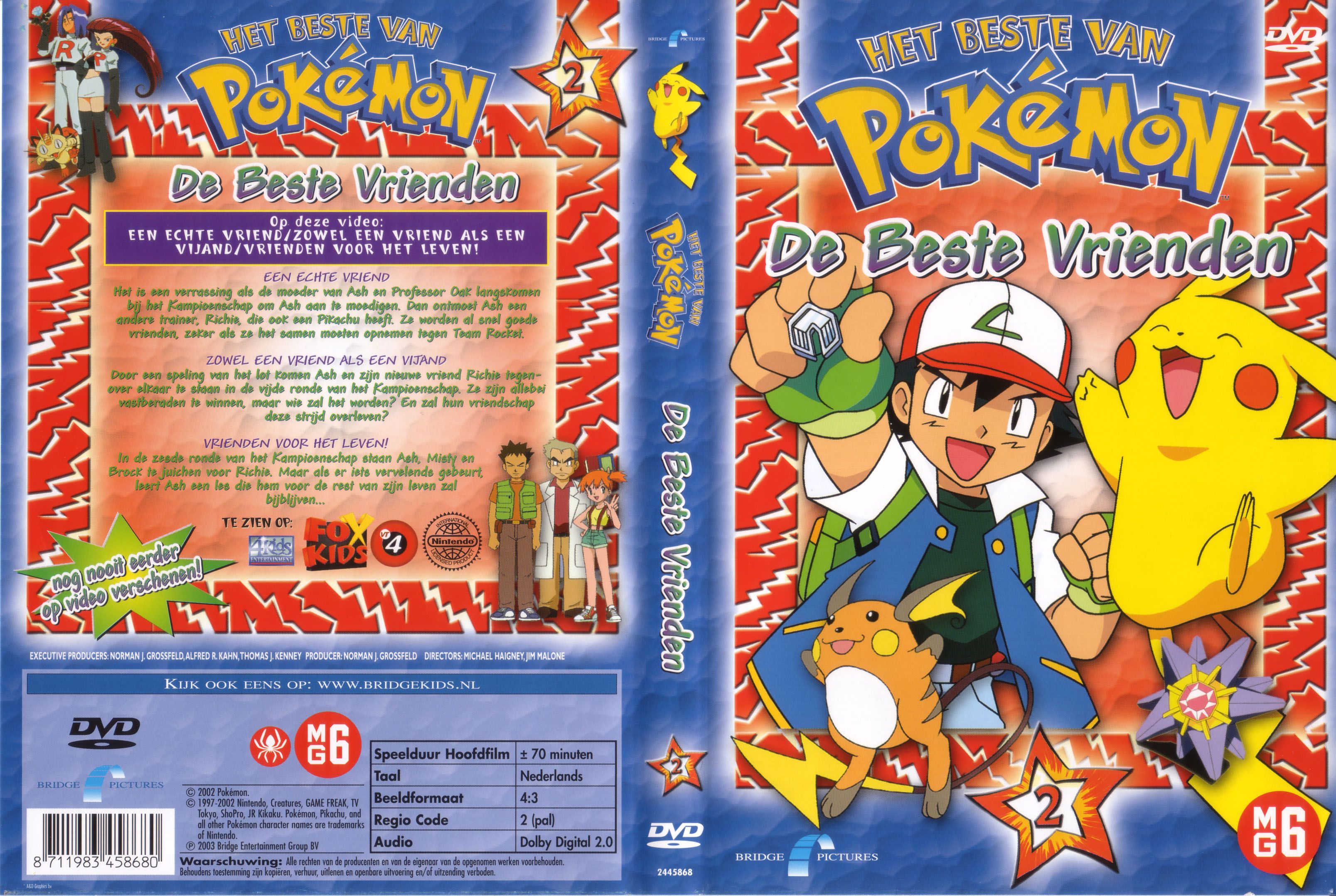 Pokemon De Beste Vrienden DVD NL