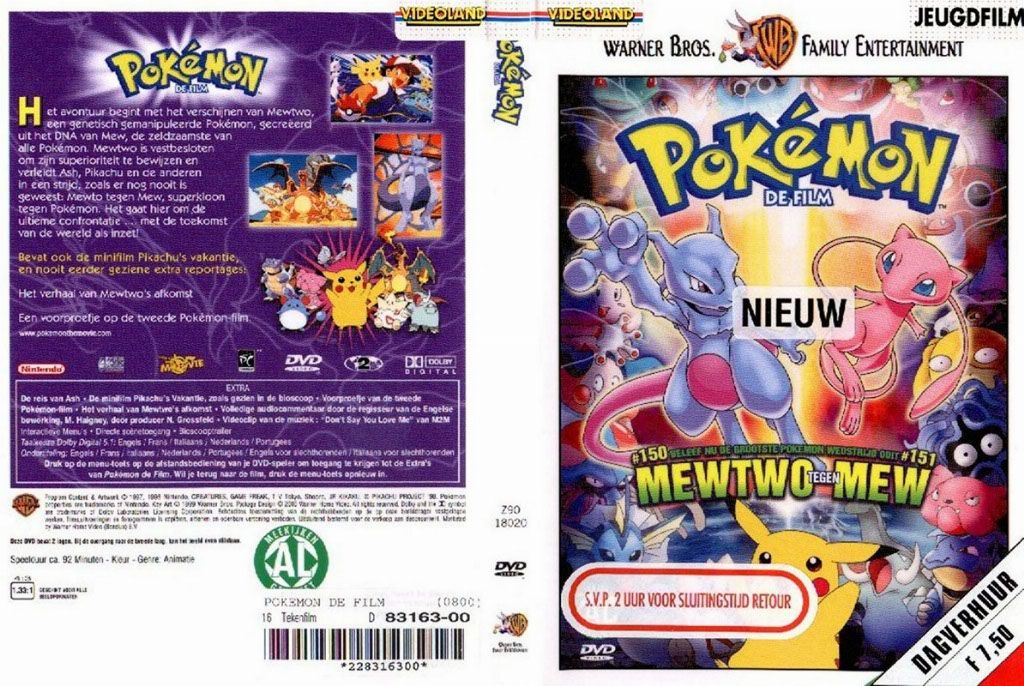 Pokemon The Movie DVD NL