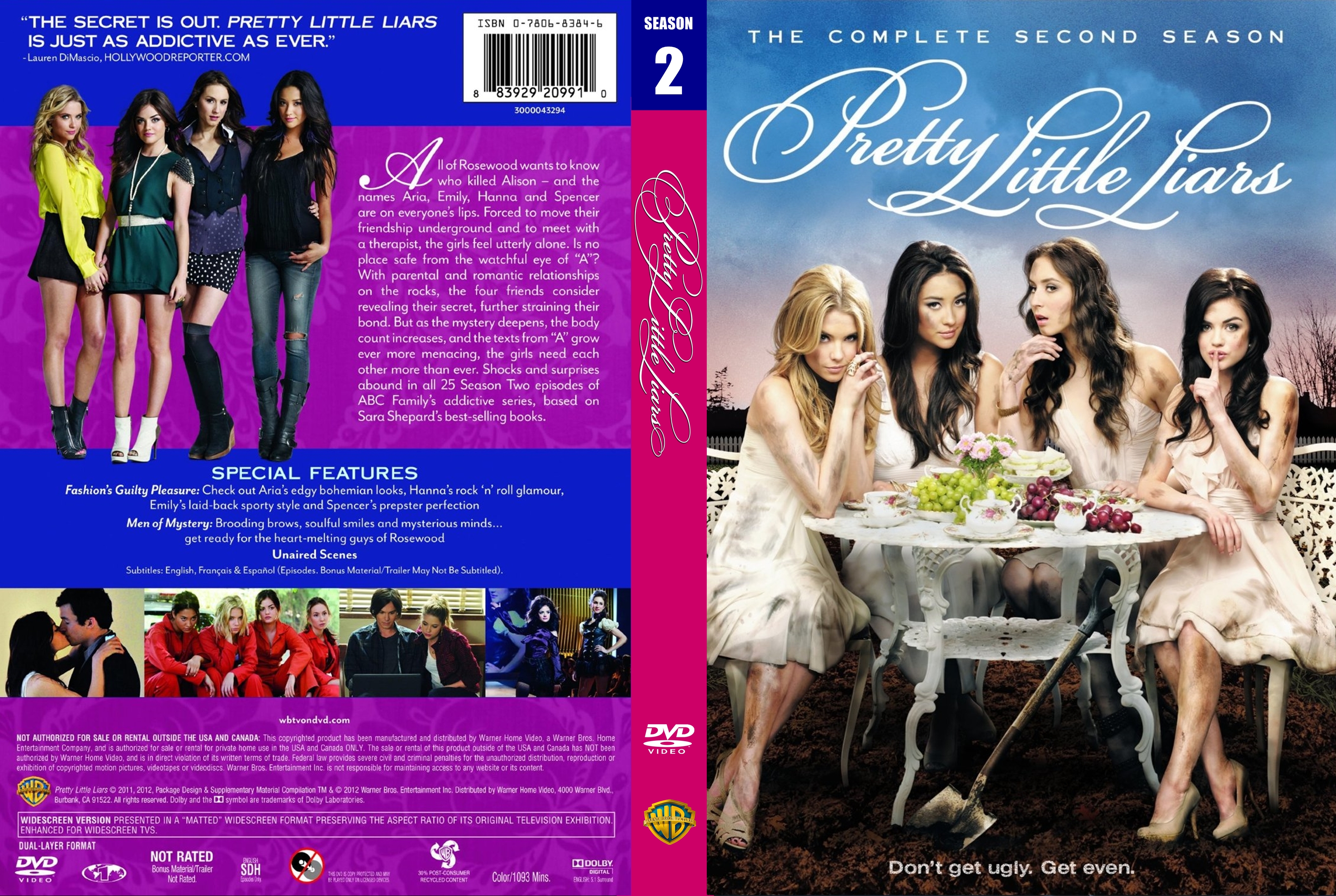 Pretty Little Liars S02 Dvd Covers Cover Century Over