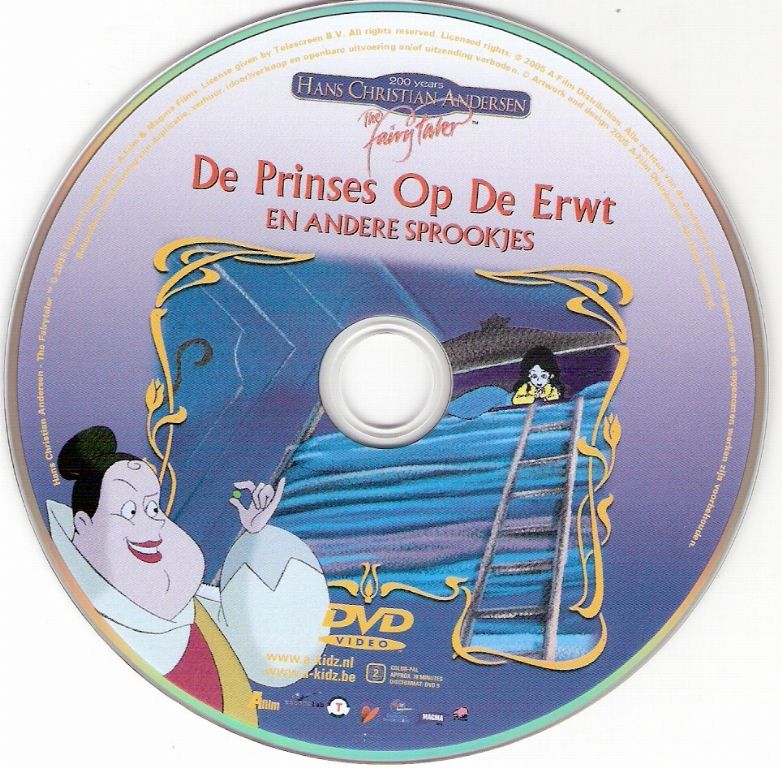 Prinses Op De Erwt DVD CD