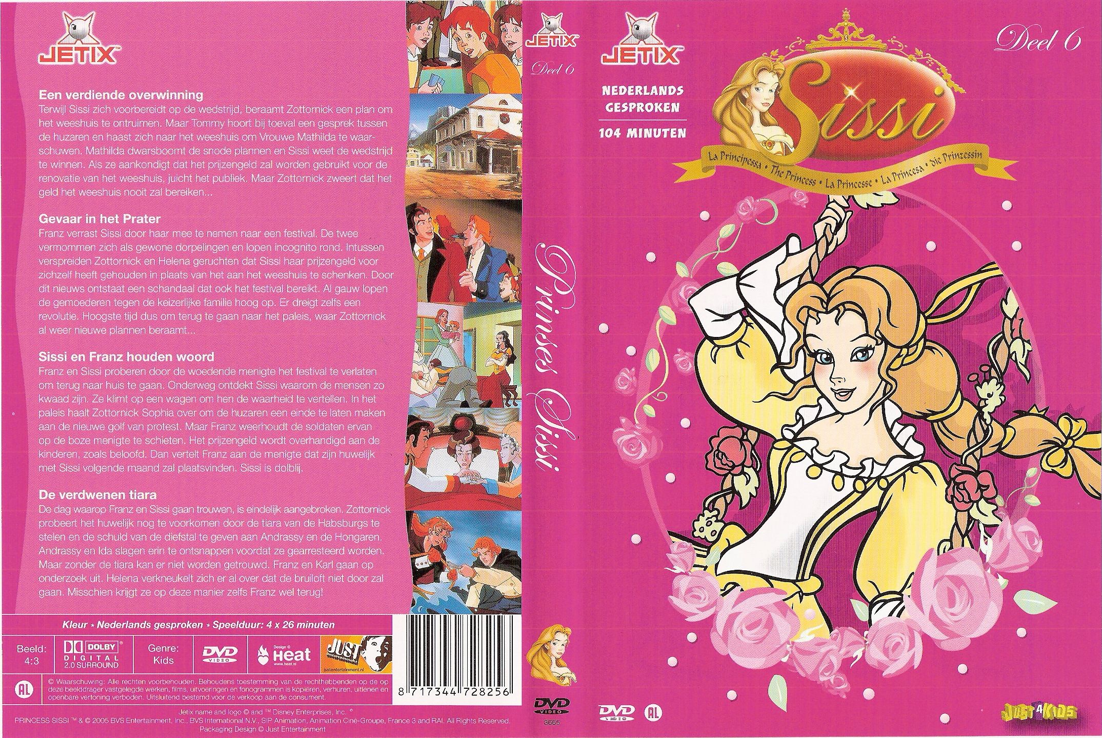 Prinses Sissi Vol. 06 DVD NL1