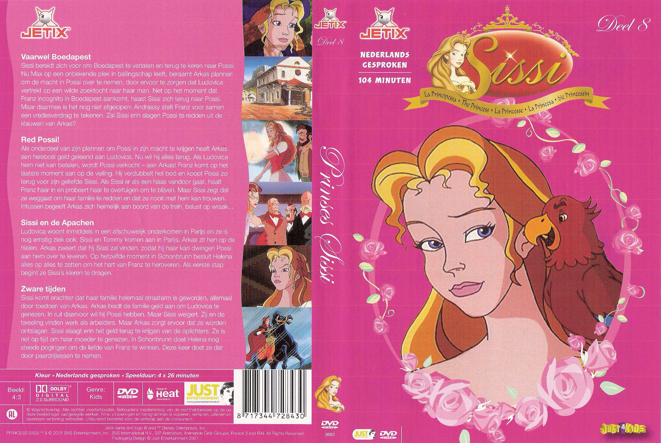 Prinses Sissi Vol. 08 DVD NL