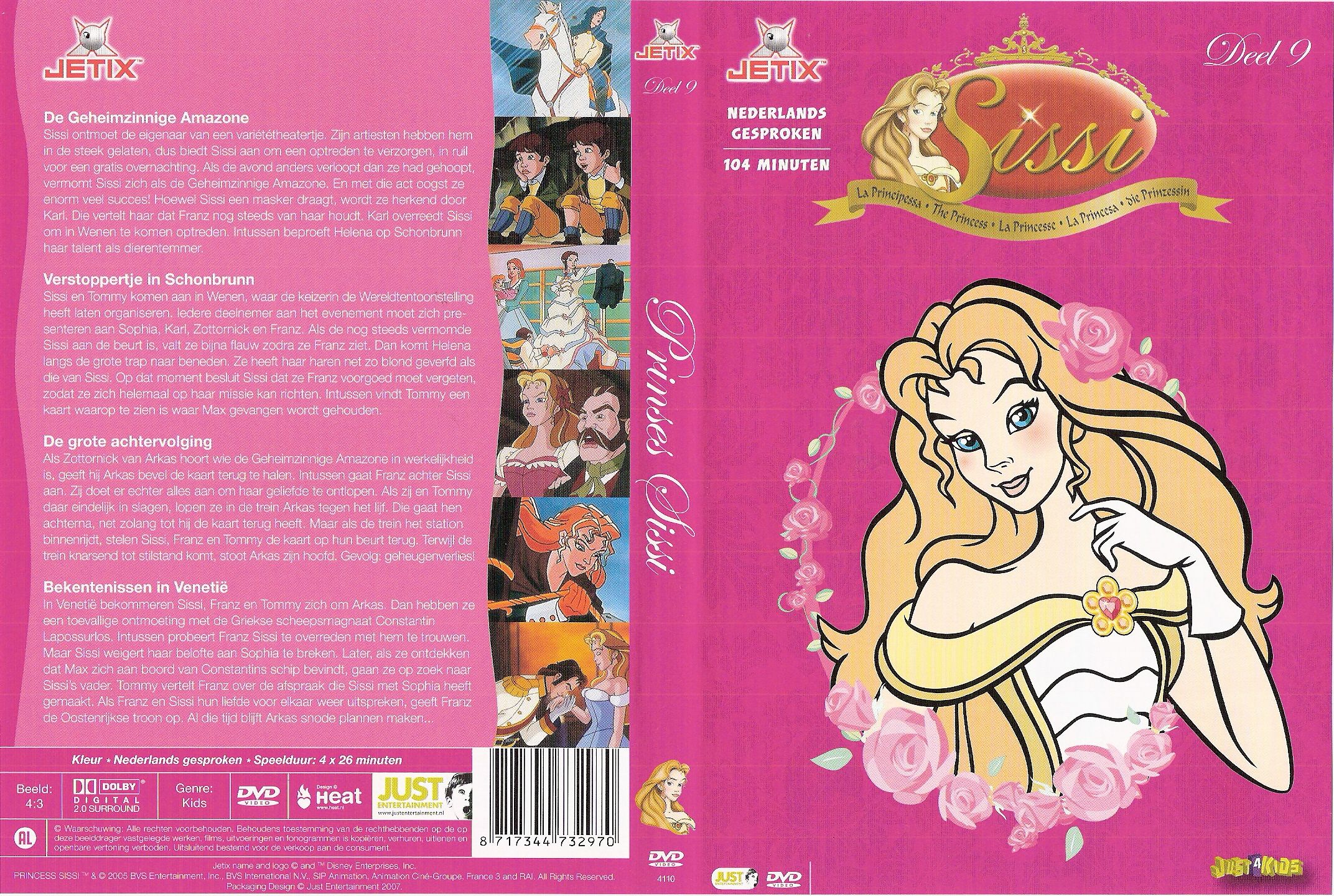 Prinses Sissi Vol. 09 DVD NL1