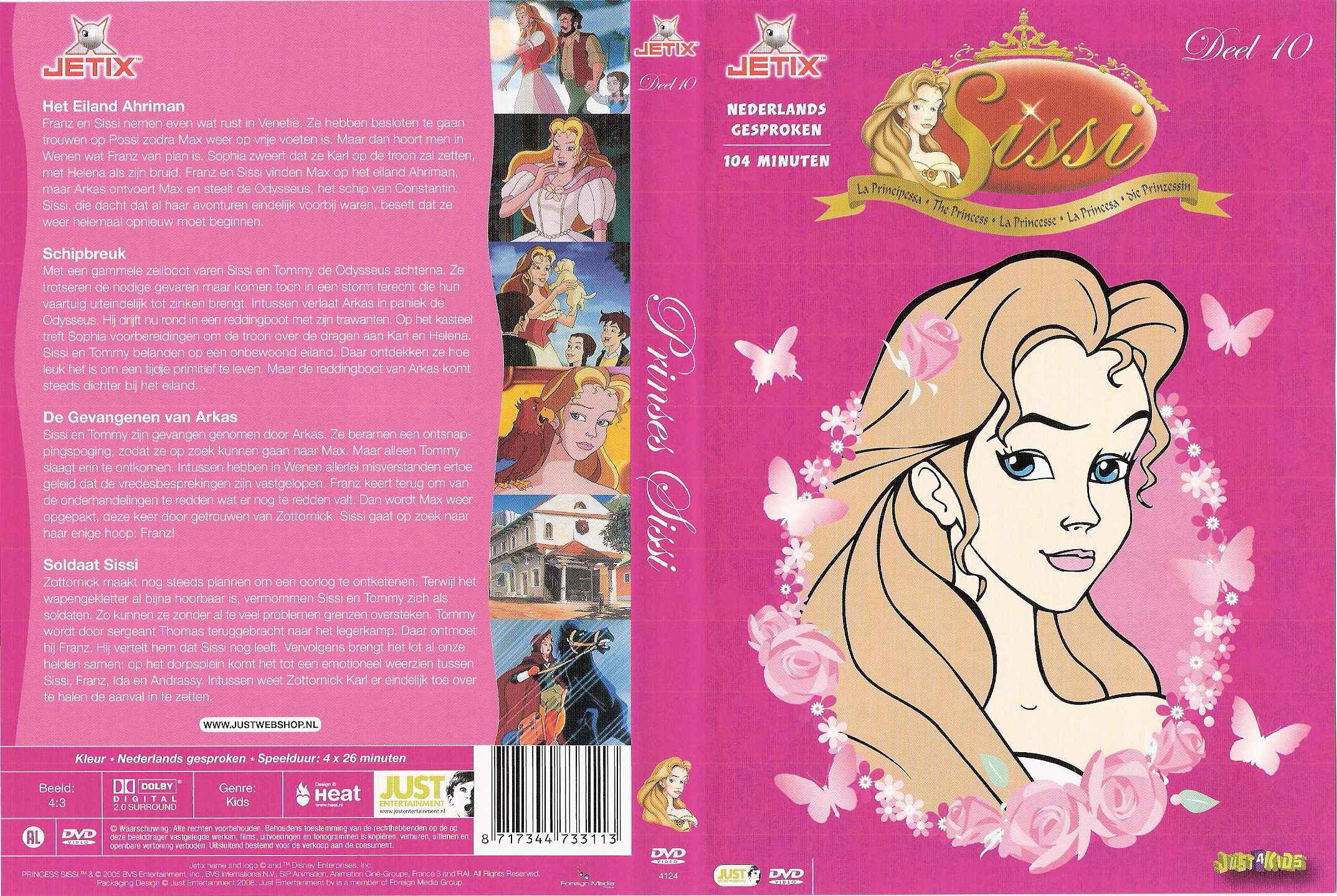 Prinses Sissi Vol. 10 DVD NL