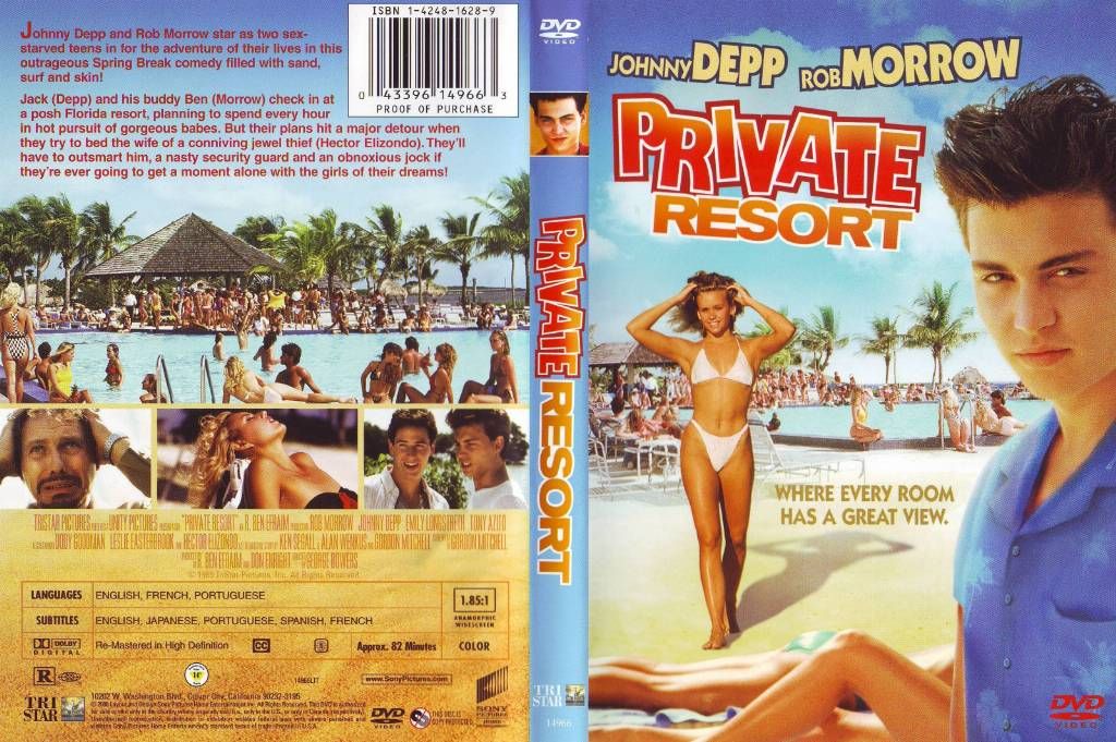 Private Resort DVD US.