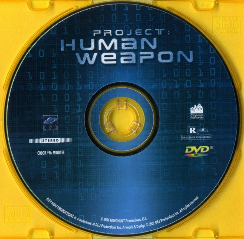 Project Human Weapon DVD CD