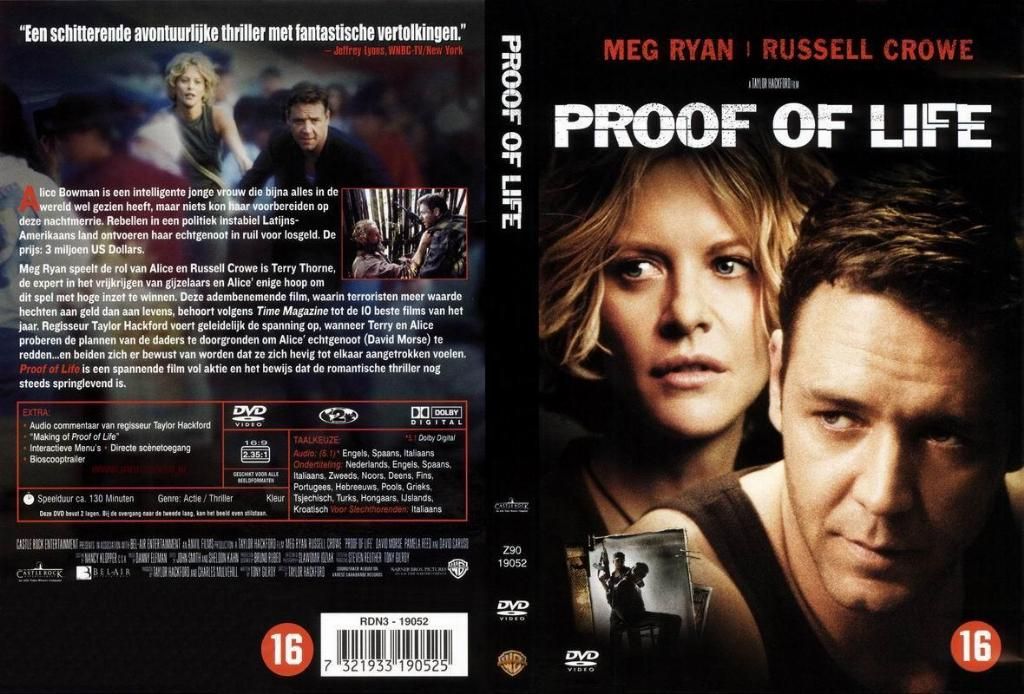 Proof Of Life DVD NL