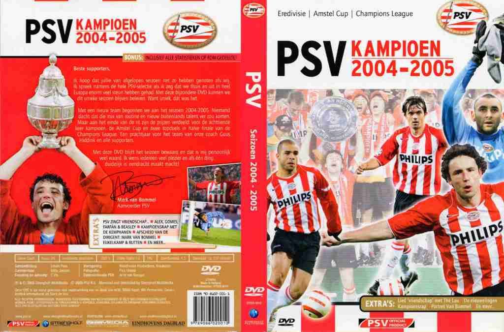 Psv Landskampioen 2004 2005 DVD NL