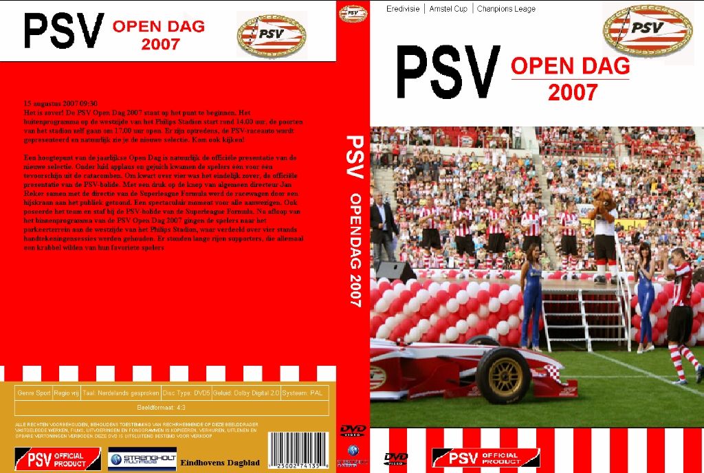 Psv Open Dag 2007 DVD NL
