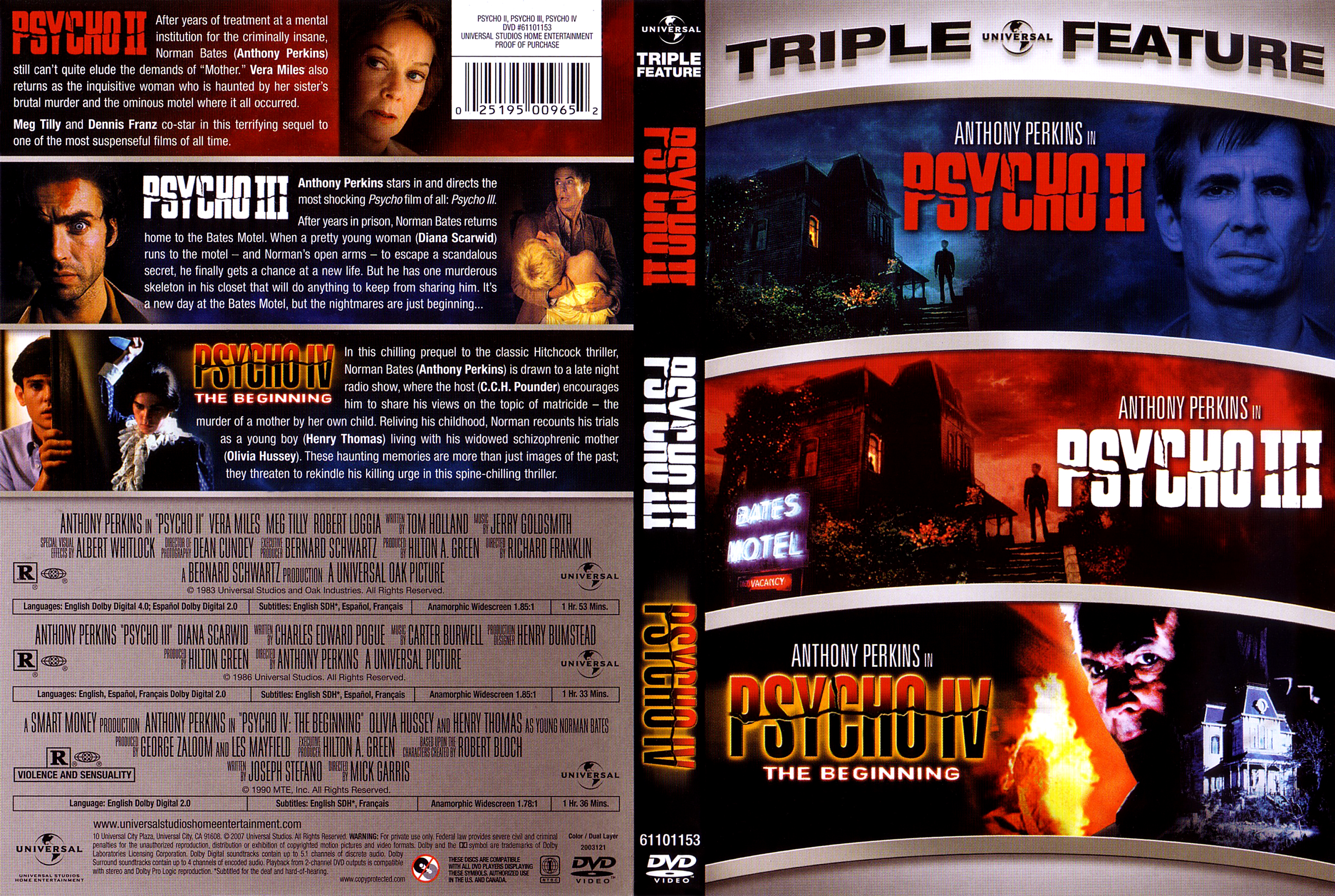 Psycho Triple Feature 