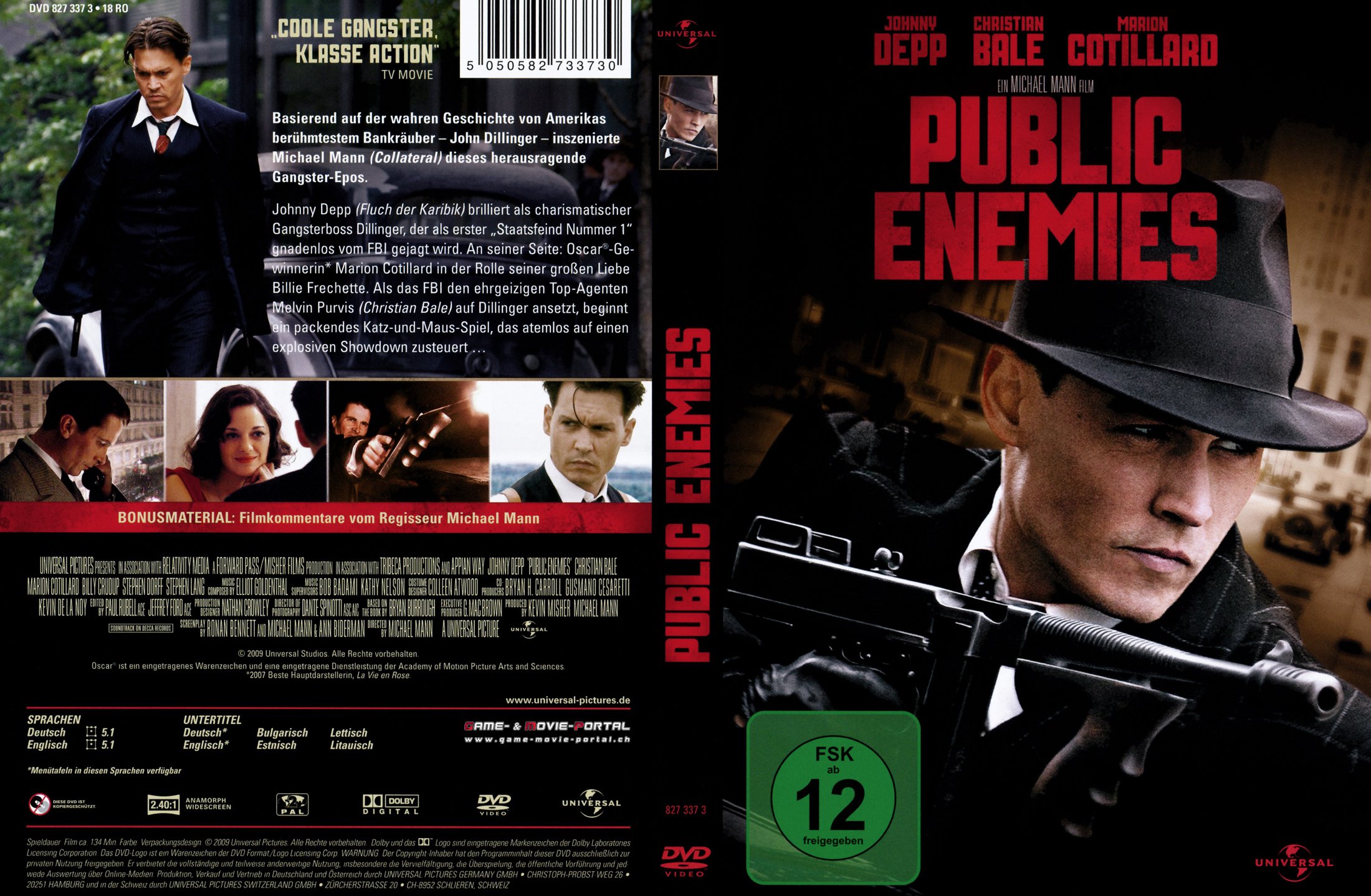 Public Enemies Johnny Depp Video 