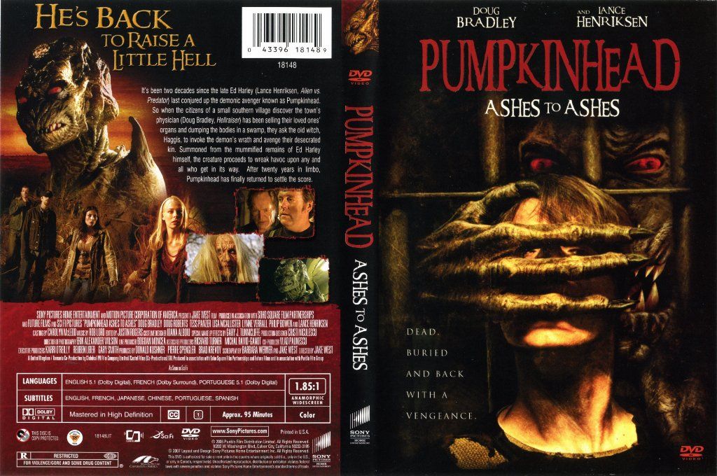 Pumpkinhead Ashes To Ashes DVD US