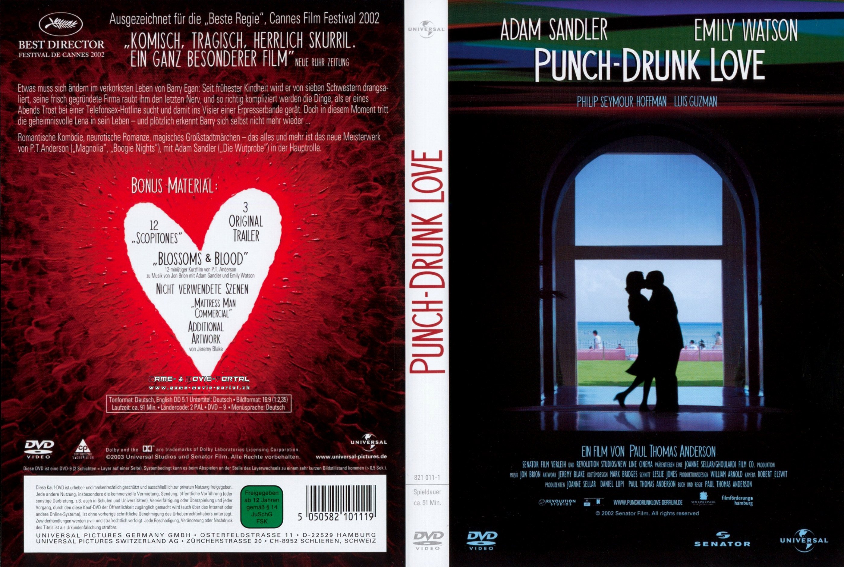 Punch Drunk Love dvd cover german