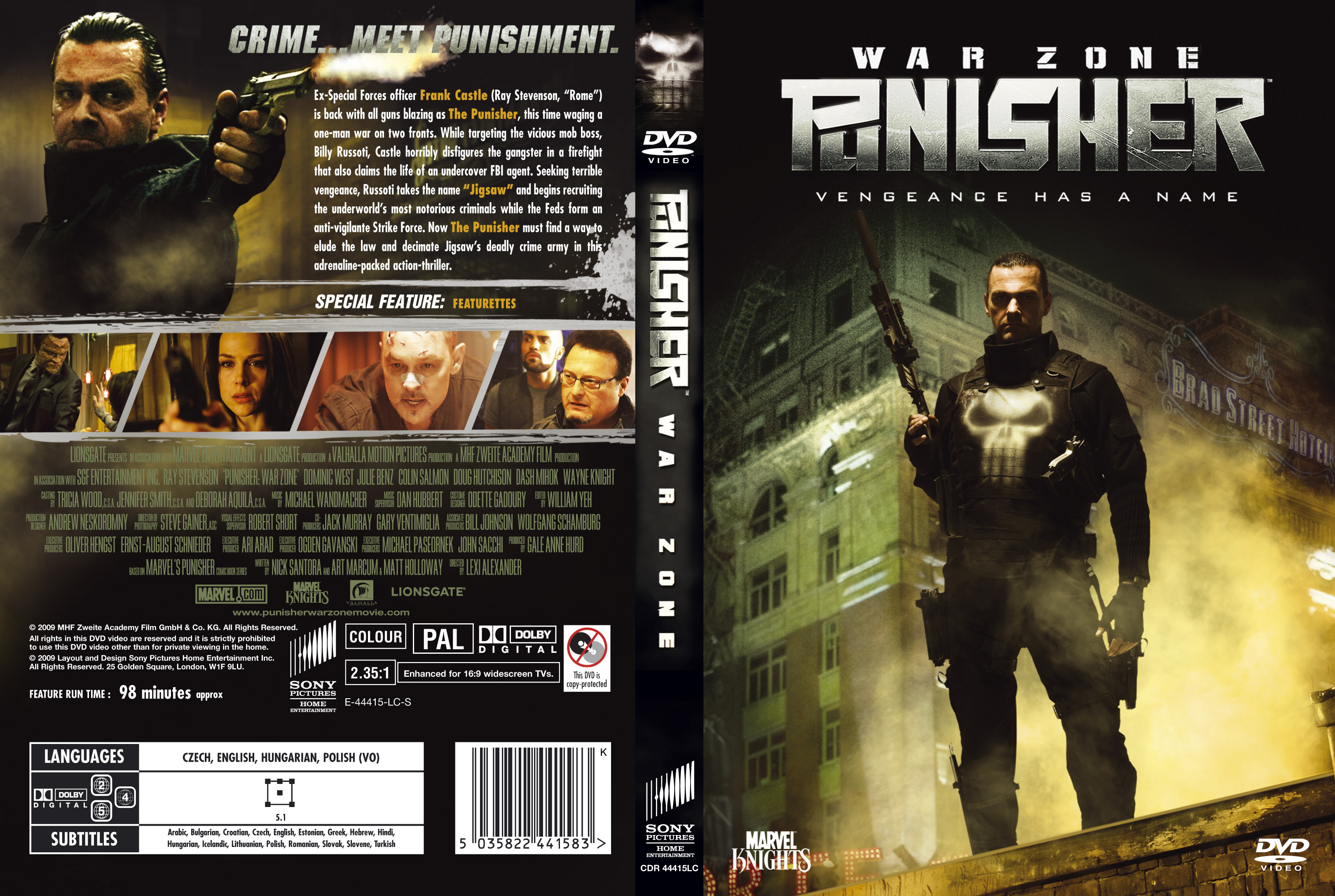 Punisher war zone 