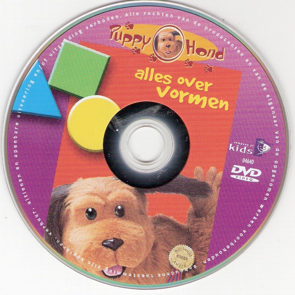 Puppy Hond Alles Over Vormen DVD CD