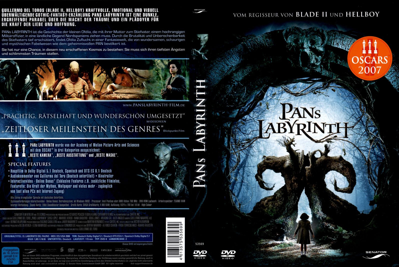 Pans Labyrinth Version 1 Dvd Covers Cover Century Over 500 000 Album Art Covers For Free