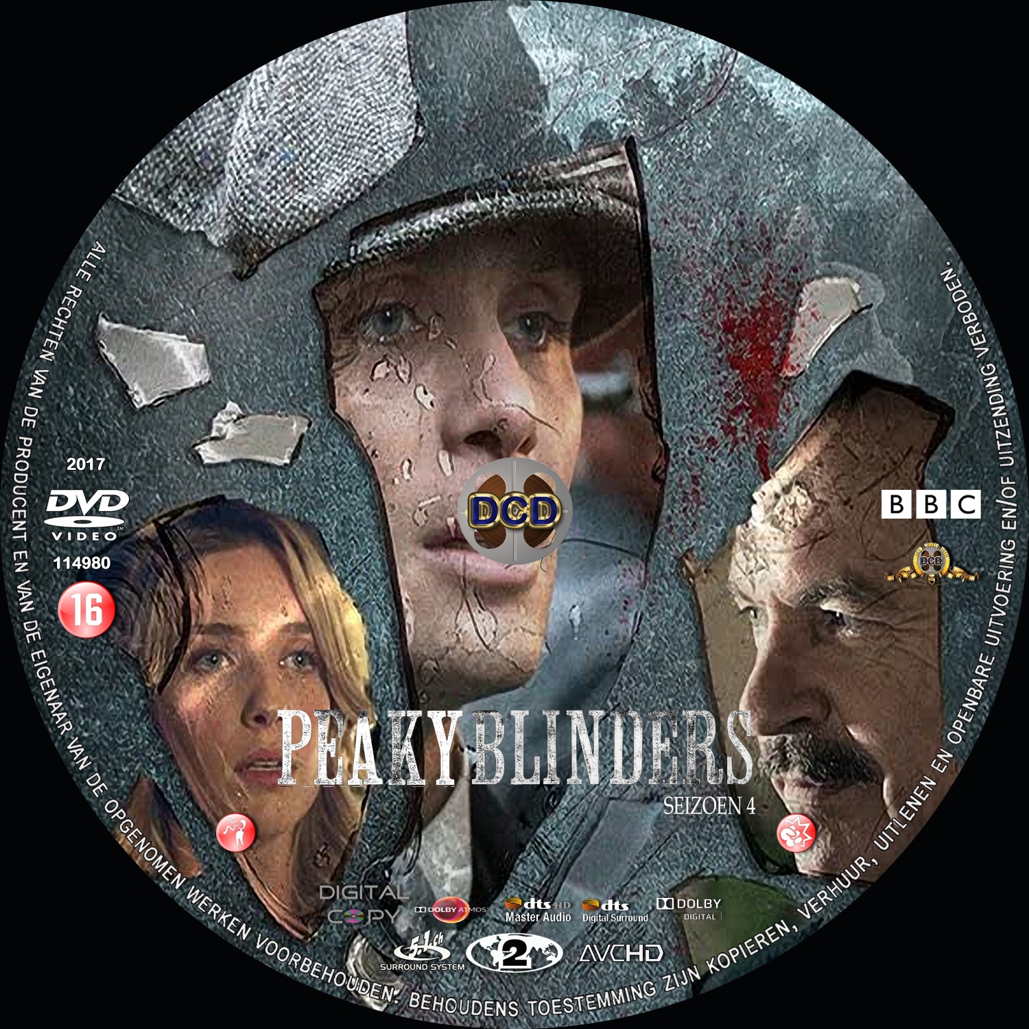 peaky blinders s 4 (2017) DVD Cover CD