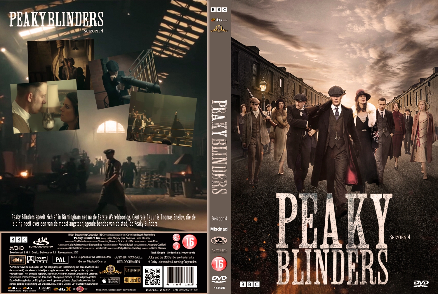 peaky blinders s 4 (2017) DVD Cover