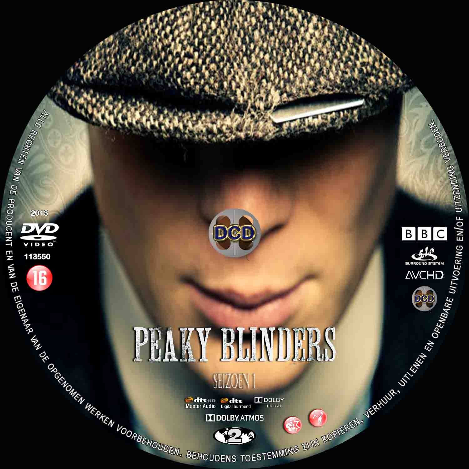 peaky blinders s1 (2013) DVD Cover CD
