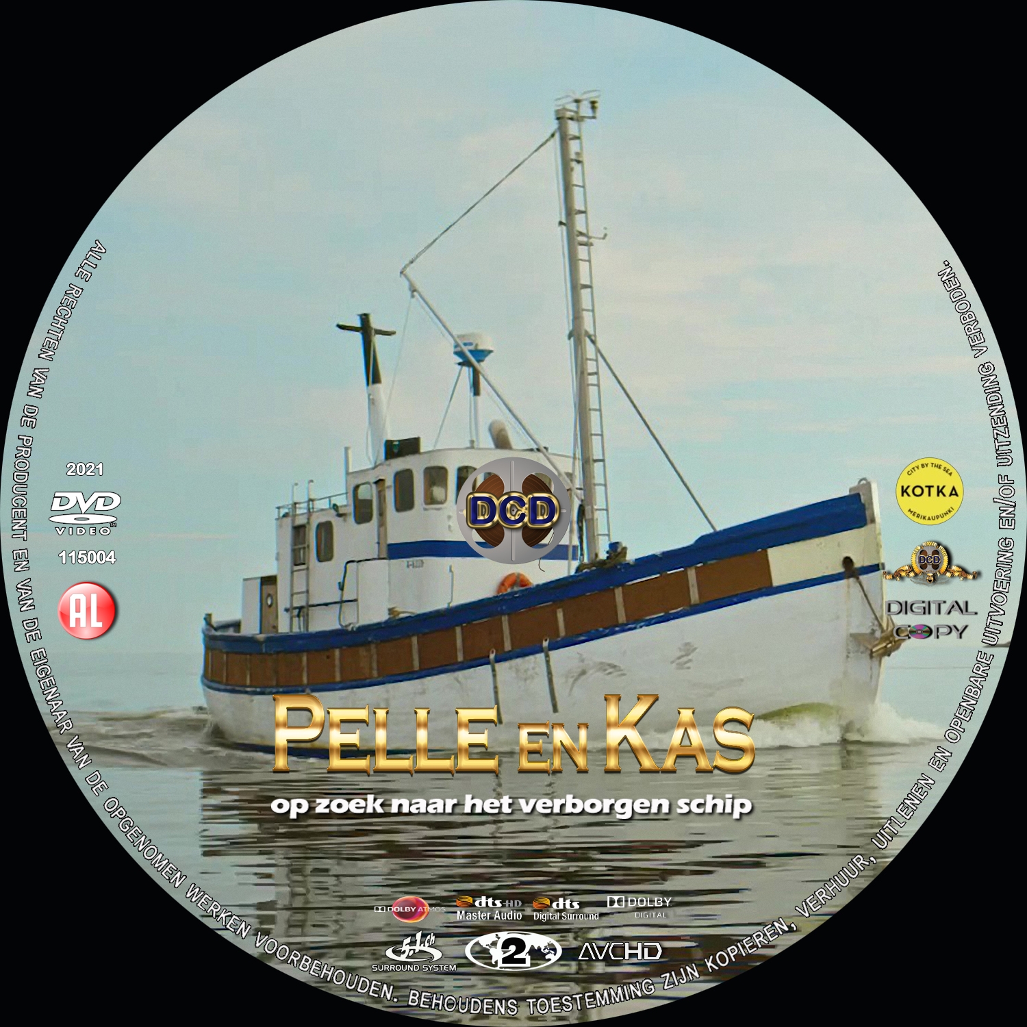 pelle en kas (2021)  DVD Cover CD