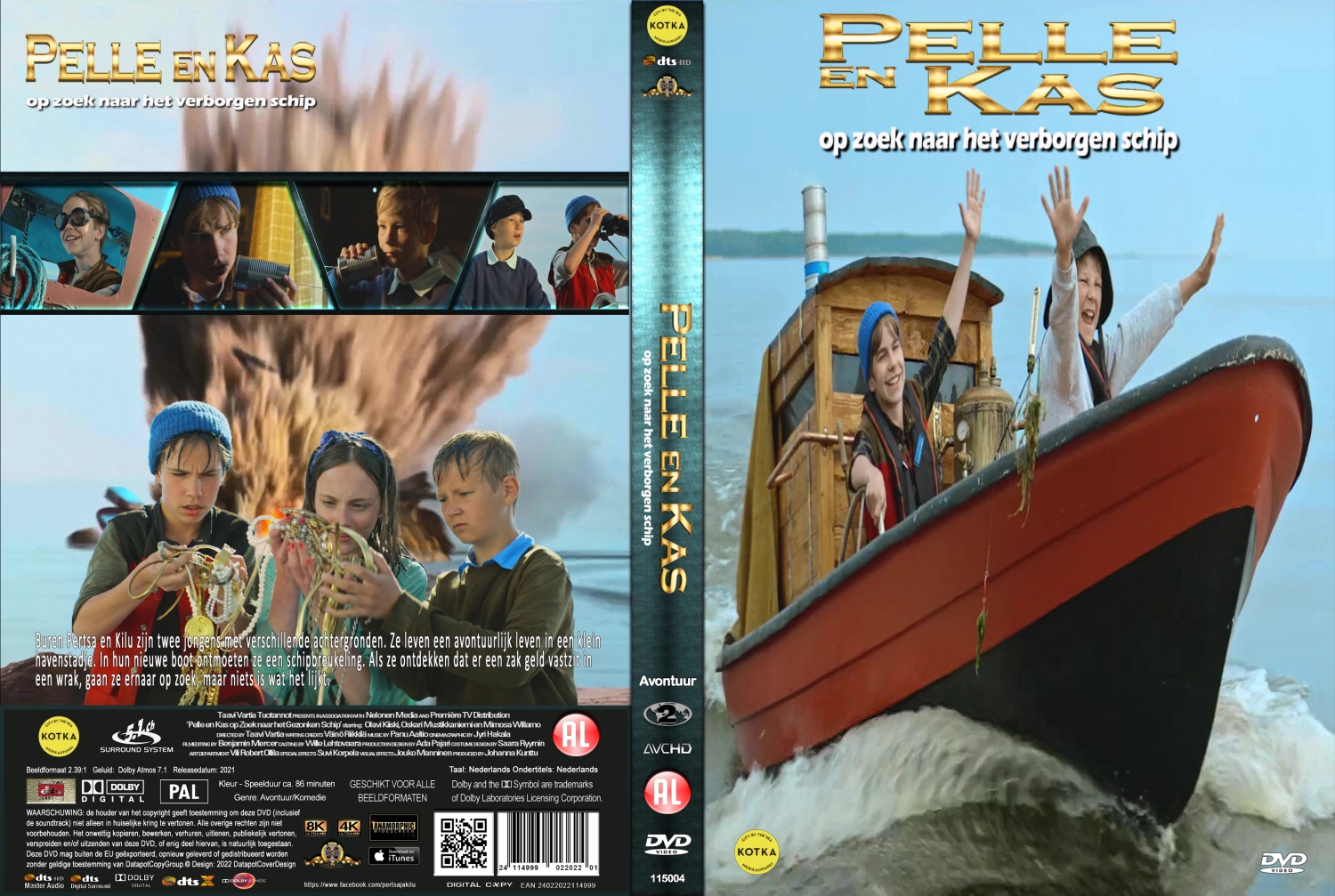 pelle en kas (2021)  DVD Cover