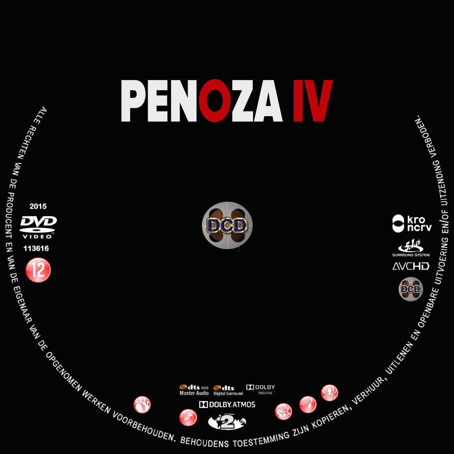 penoza s4 (2015) DVD Cover CD