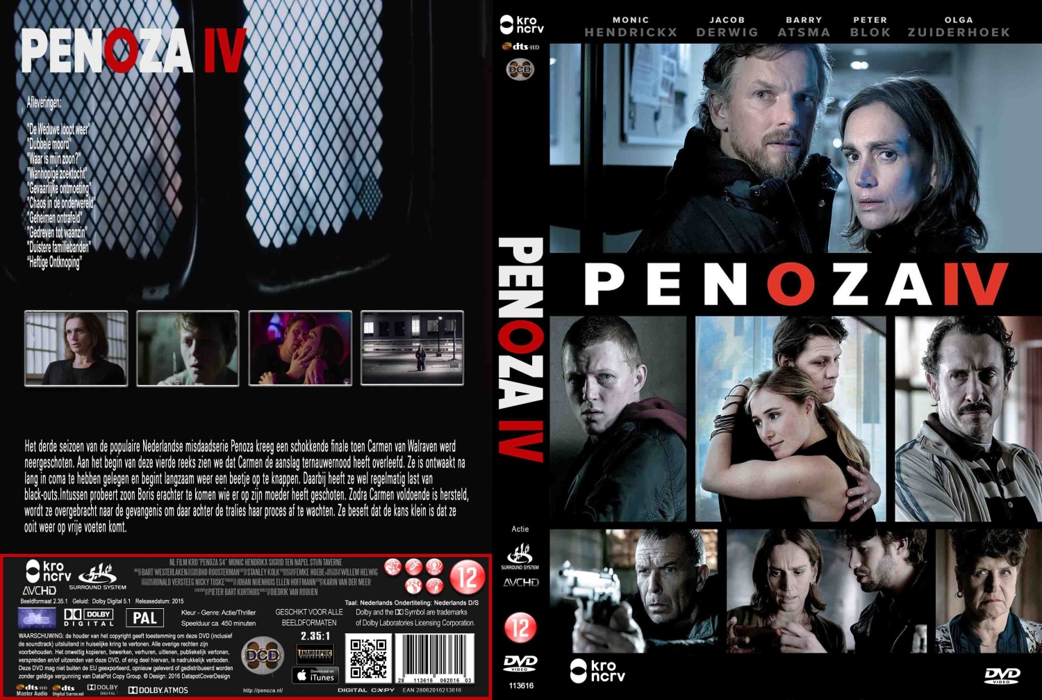 penoza s4 (2015) DVD Cover