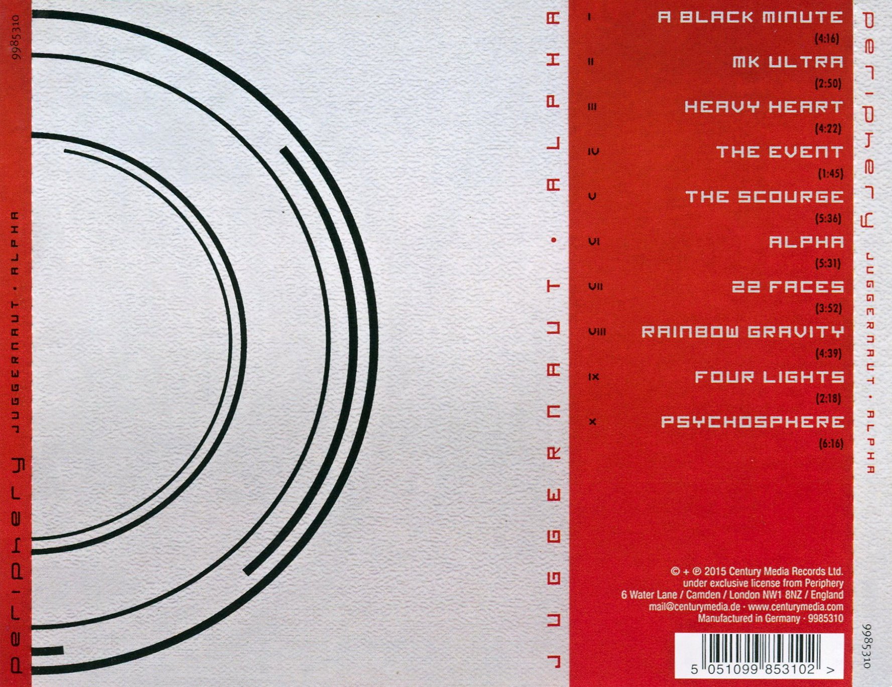 periphery juggernaut alpha back