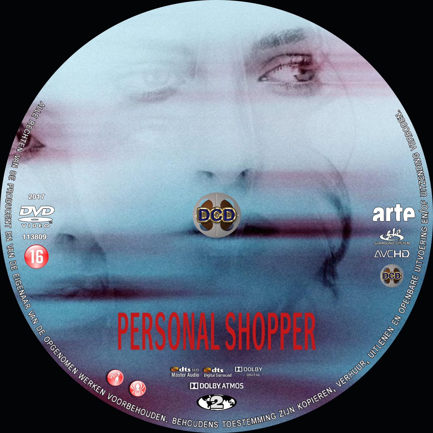 personal shopper (2017) DVD Cover CD