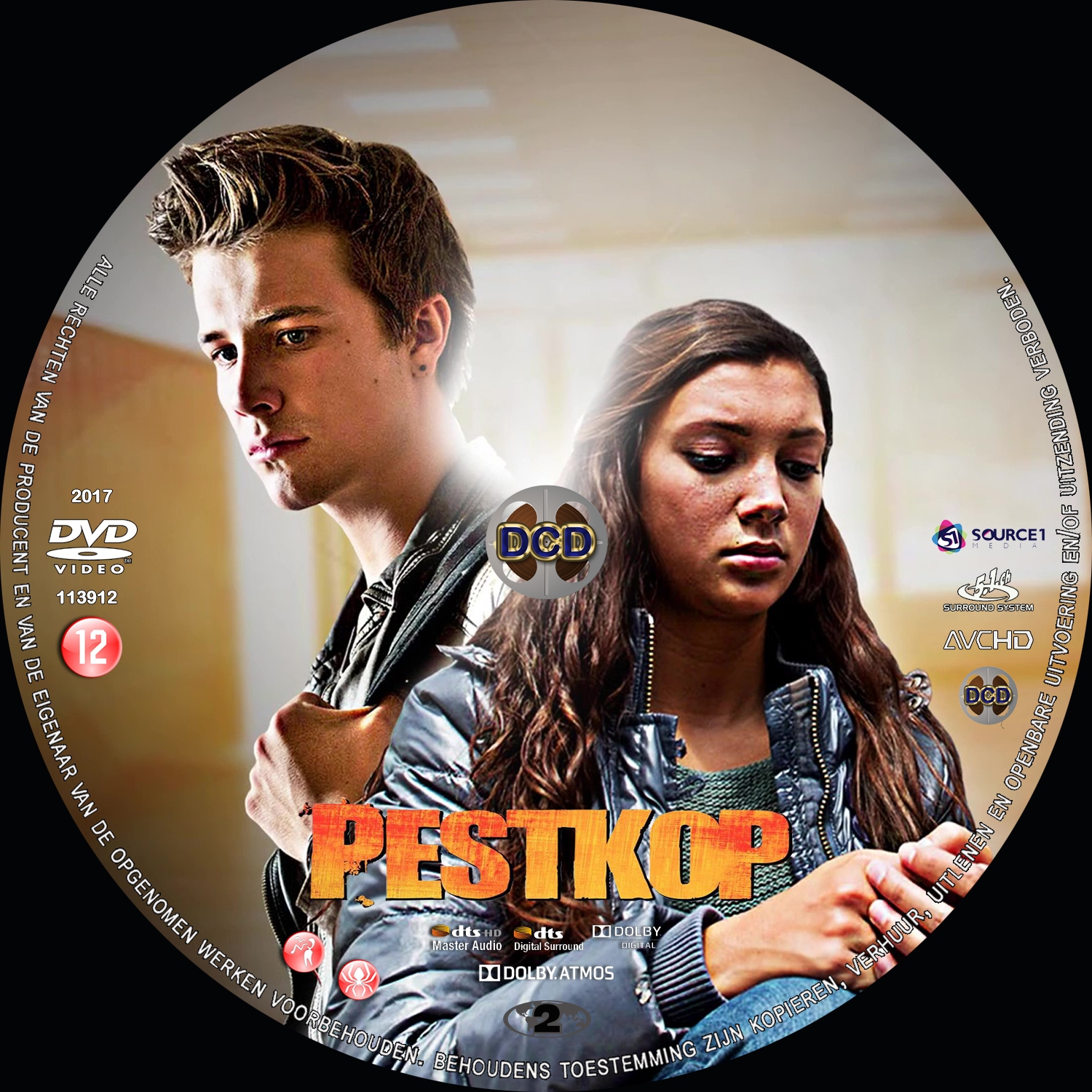 pestkop (2017) DVD Cover CD