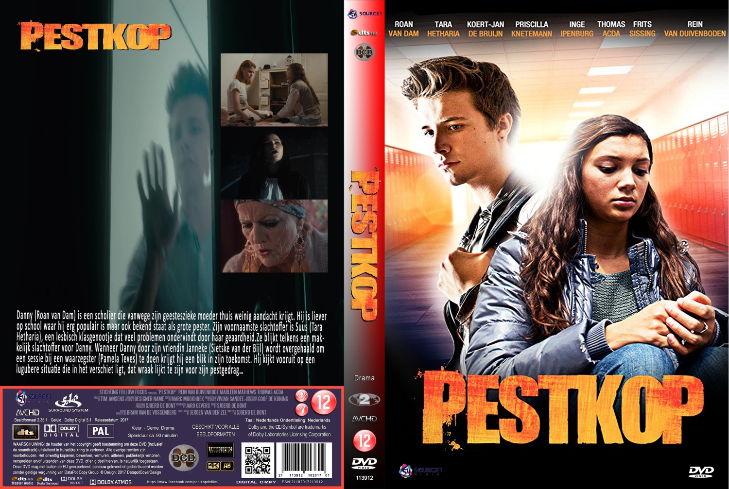 pestkop (2017) DVD Cover