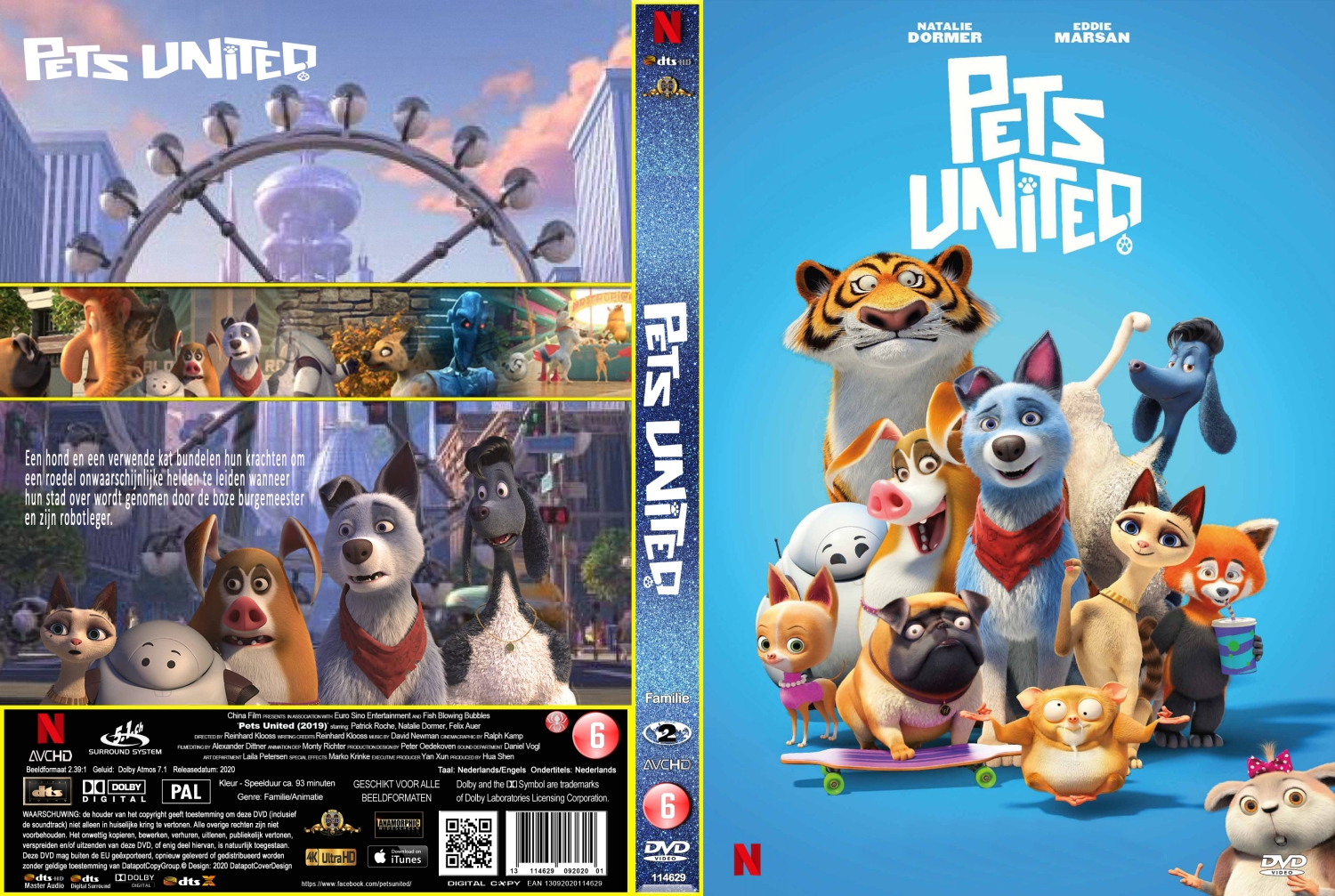 pets united (2019)  DVD Cover