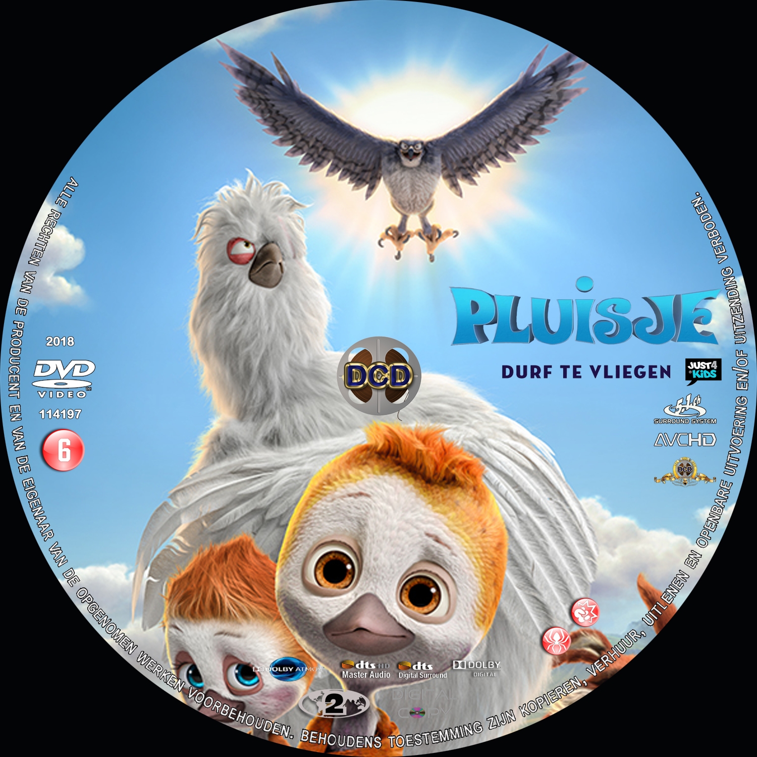 pluisje (2018)  DVD Cover CD