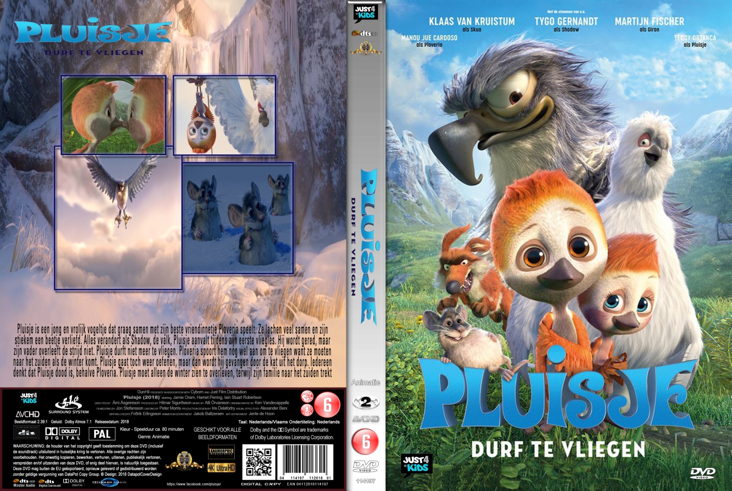 pluisje (2018)  DVD Cover