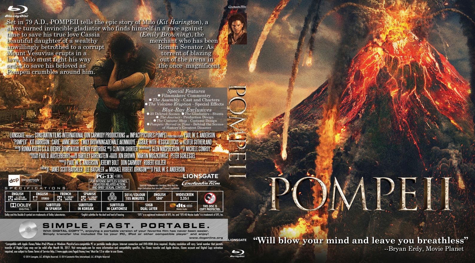pompeii custom bd cover pips